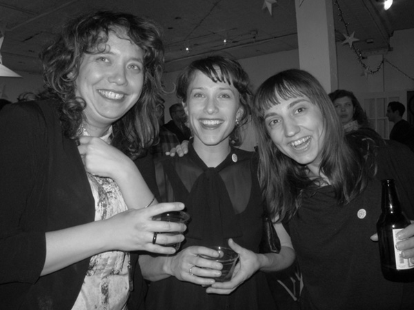 Abigail Satinsky, Samantha Topol and Sibylle Friche